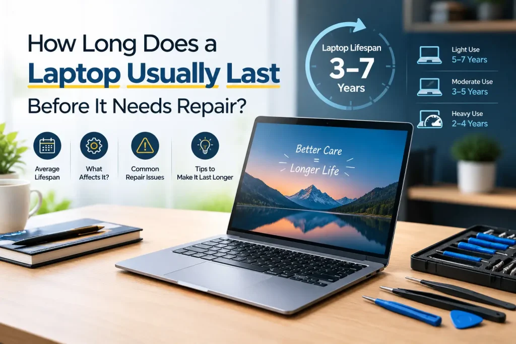 Laptop Lifespan and Repair Guide