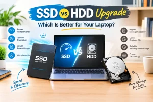 SSD vs HDD Laptop Upgrade Comparison